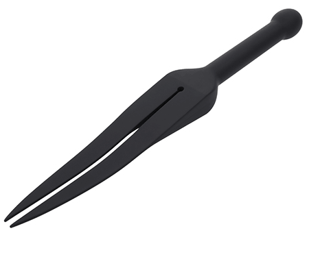 Silicone Tawse whip - side view