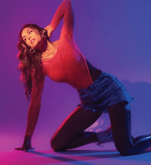 Pink fishnet 
