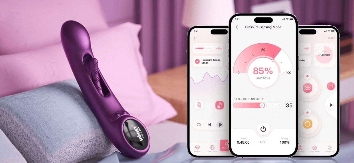 Temp pressure sensing vibe