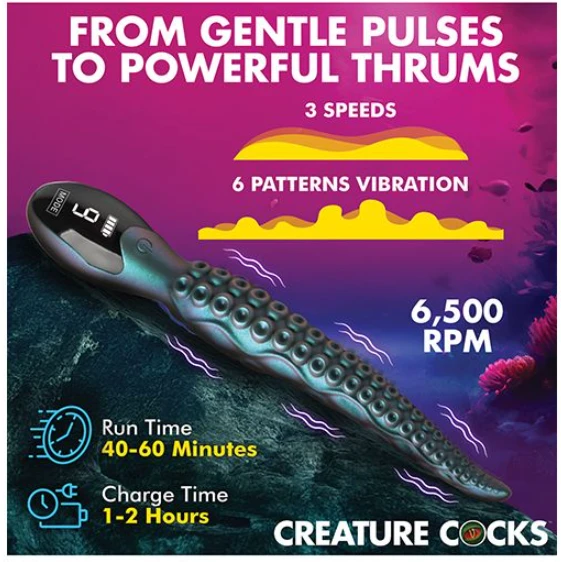 tentacle dildo vibrations