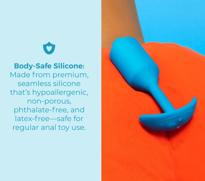 The Vibrating Snug plug is free of phthalates