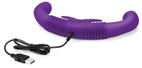 Together Female Intimacy Couples' Vibe with included USB recharging cable
