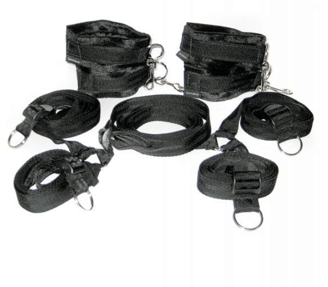 under the bed restraint set
