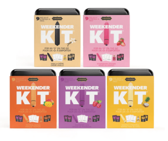 weekender VIBE kit flavors