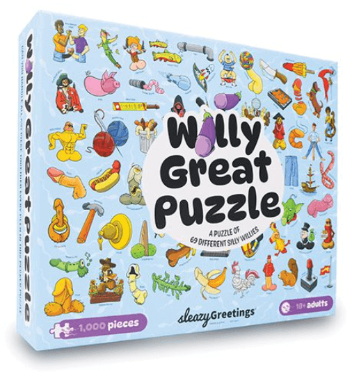 will great dick puzzle gag gift