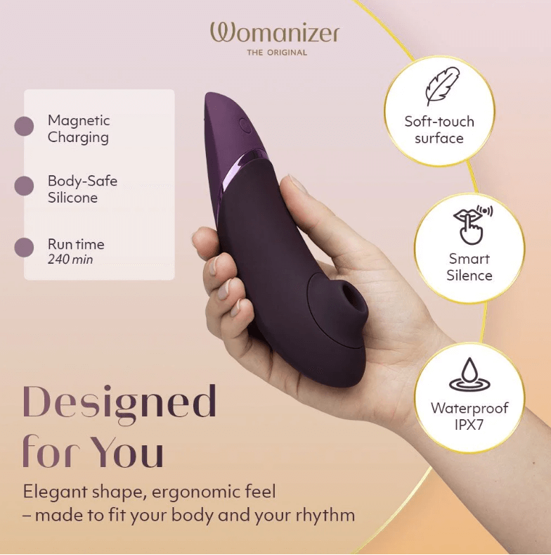 Womanizer NEXT design features