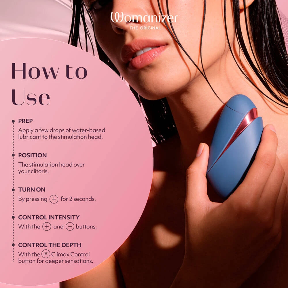 Womanizer Liberty NEXT how to use