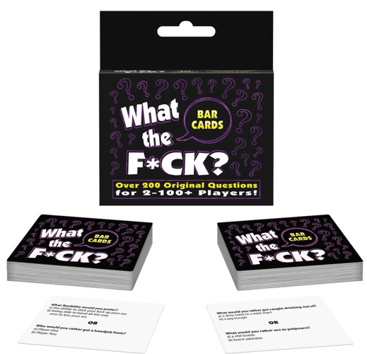 WTF bar cards