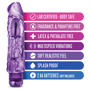 Blush Wild Ride Vibrator Features