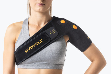 ‼️値下げ‼️ Myovolt ウェアラブルリカバリーデバイス 腕用 サポーター Shoulder Wearable Vibration Therapy | Myovolt