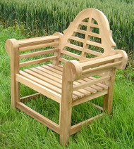 ​The Lutyens Teak Garden Armchair