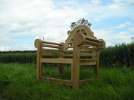 Creating an Oasis with the Lutyens Teak  Arm Chair Deluxe