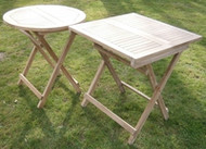 Using the Folding Teak Picnic Table for Intimate Gatherings