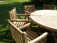 Consider the craftsmanship of teak outdoor garden furniture