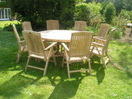 Enhancing your Garden Eating Area Sustainable Teak Table