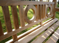 Teak furniture can be used to beautify the garden