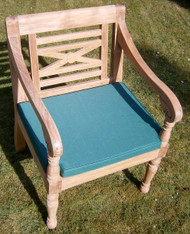 ​Teak arm chairs and garden seats