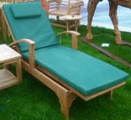 Enhance Your Tan on a Teak Lounger