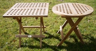 ​50cm Folding Teak Picnic Table