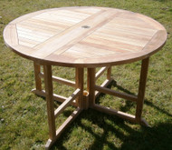 The elegant teak folding garden tables