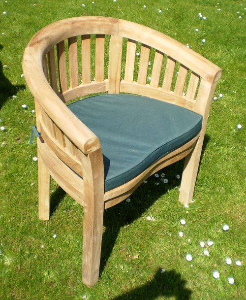 Banana Chair Cushion - Green Chairs and Tables Chairs and Tables UK - Teak Garden Furniture New physical Chair Cushions Banana Chair Cushion - Green