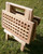 50cm Folding Square Teak Picnic Table