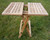 50cm Folding Square Teak Picnic Table