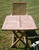 70cm Folding Teak Picnic Table | Square