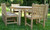 Southwold Rectangular Teak 180cm Table Set with Southwold Chairs Chairs and Tables Chairs and Tables UK - Teak Garden Furniture New physical Teak Garden Furniture Sets Southwold Rectangular Teak 180cm Table Set with Southwold Chairs