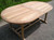 Oval Extending Double Leaf Teak Table 200-300 x 120cm Chairs and Tables Chairs and Tables UK - Teak Garden Furniture New physical Teak Garden Tables Oval Extending Double Leaf Teak Table 200-300 x 120cm
