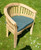 Deluxe Teak Banana Arm Chair