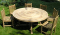 ring table with southwold chairs