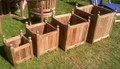 teak planter