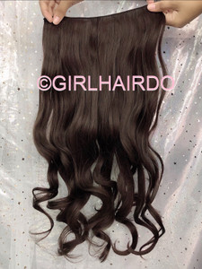 H005/6 Dark Brown Hair Extensions H005/6 Dark Brown Hair Extensions