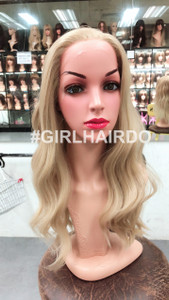 Caramel blonde wavy lace front wig so nice Caramel blonde wavy lace front wig so nice