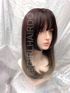 SW36M TOKYO STYLE KAWAII MEDIUM LENGTH SKIN WIG 2 TONE 50CM