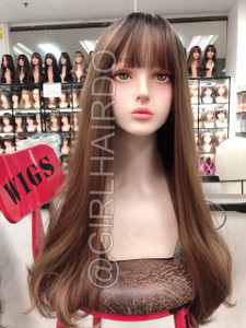 SW217L HONEY GIRLHAIRDO HONEY BROWN SKIN WIG