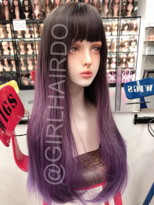 SW37L GIRLHAIRDO PURPLE OMBRE LONG WIG