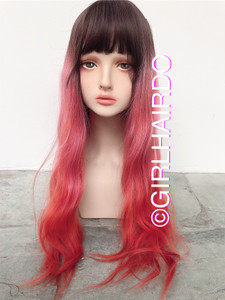 sunshine mermaid skin wig