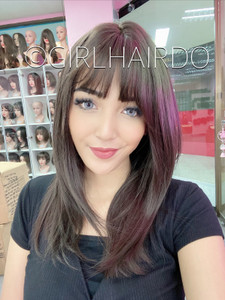 258 natural colour wig