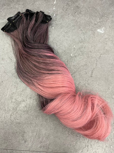 Brown pastel hair extensions x 7 PCS Brown pastel hair extensions x 7 PCS