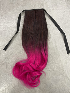 Ombré ponytail rose pink Ombré ponytail rose pink