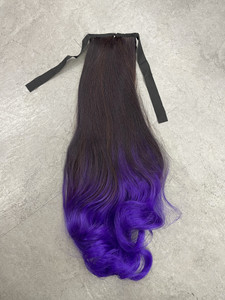 Ombré ponytail midnight purple Ombré ponytail midnight purple