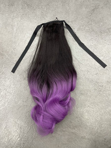 Ponytail ombré pastel purple Ponytail ombré pastel purple