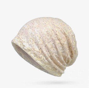 Ultra Soft interior white glit beanie Ultra Soft interior white glit beanie