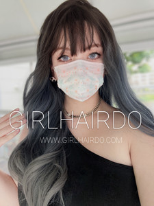 Skin wig #purplegrey Skin wig #purplegrey