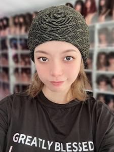 Sparkle and Comfort: Black Glitter Chemotherapy Beanie Sparkle and Comfort: Black Glitter Chemotherapy Beanie
