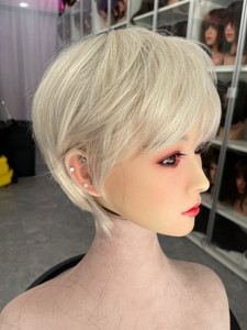 Silver short wig Silver short wig