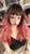New salon styled multi tones colour balayage pinkish wig