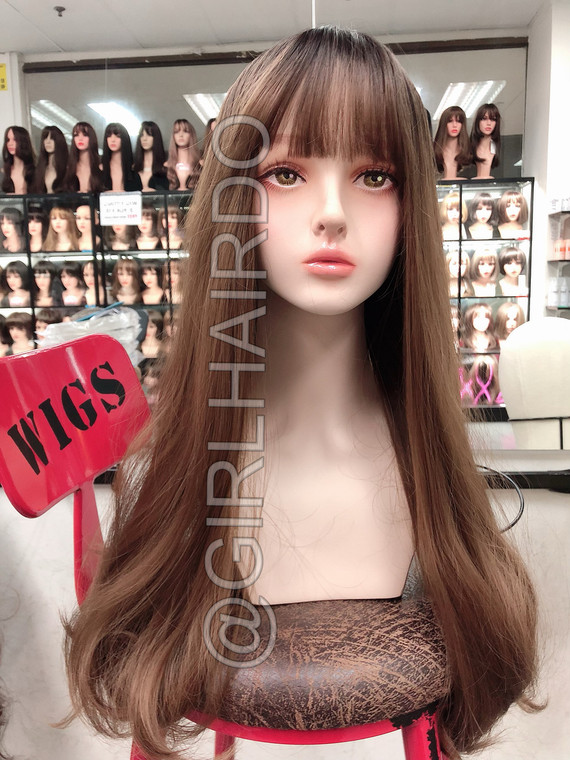 SW217L HONEY GIRLHAIRDO HONEY BROWN SKIN WIG